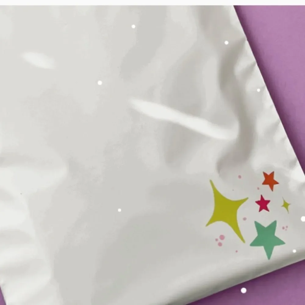 Poly mailers insert cards stickers bundle